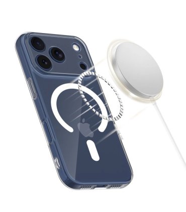 Etui Tech-Protect FlexAir Hybrid MagSafe na iPhone 17 Pro - Przezroczyste