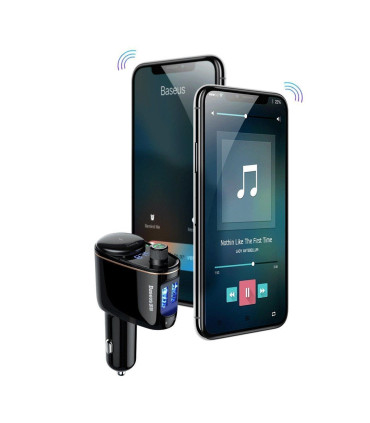 Baseus Locomotive FM Transmitter (black) | Smartfon Studio