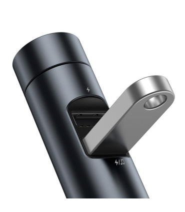 Baseus Energy Column FM Transmitter (gray) | Smartfon Studio