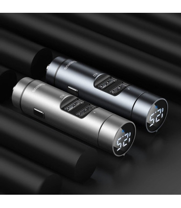 Baseus Energy Column FM Transmitter (gray) | Smartfon Studio