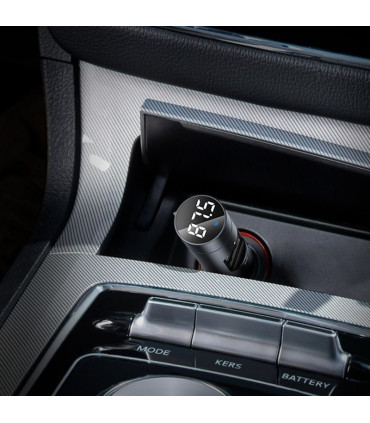 Baseus Energy Column FM Transmitter (gray) | Smartfon Studio