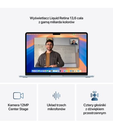 MacBook Air 13" M4 16 GB / 256 GB - Kolor Północ (Midnight) | Cena i Specyfikacja