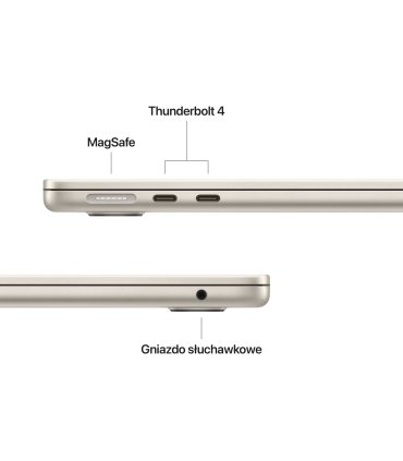 MacBook Air 13" M4 16 GB / 256 GB - Kolor Księżycowa Poświata (Starlight) | Cena i Specyfikacja