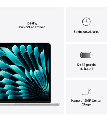 MacBook Air 15" M4 16 GB / 512 GB - Kolor Srebrny (Silver) | Cena i Specyfikacja