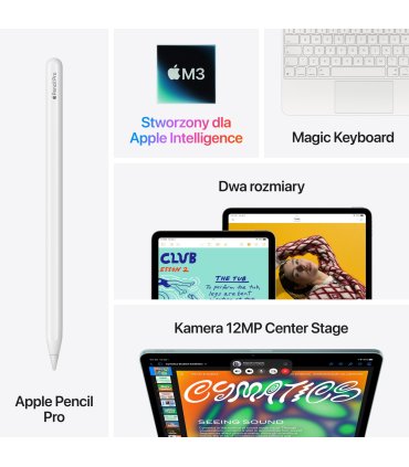 APPLE iPad Air 11" M3 256 GB Wi-Fi - Fioletowy | Cena i Specyfikacja