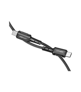 Kabel Acefast czarny | Typ C-Typ C