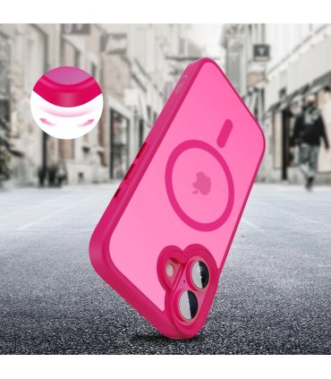 Etui Tech-Protect MagMat MagSafe na iPhone 16 - Różowe