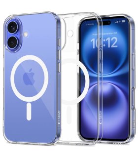 Etui Tech-Protect FlexAir Hybrid MagSafe na iPhone 16 - Przezroczyste