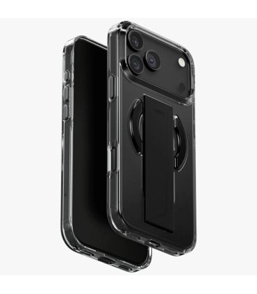 UNIQ Heldro Air MagClick Charging Etui na iPhone 17 Pro Max - Czarne