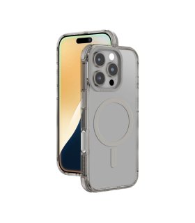 Etui silikonowe AMAZINGTHING Omni Mag Case do iPhone 16 Pro - Szare
