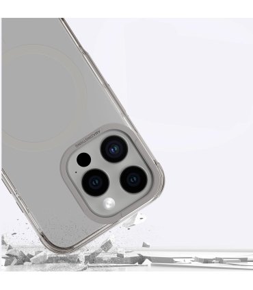 Etui silikonowe AMAZINGTHING Omni Mag Case do iPhone 16 Pro - Szare