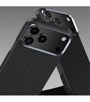 Benks Etui Magnetic Armor Air Kevlar Metal Frame (0070) do iPhone 17 Pro Max - czarny