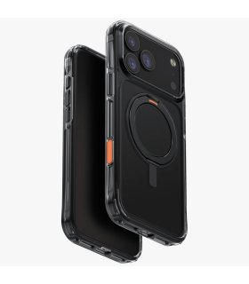 Etui UNIQ Swivix 360 Kickstand do iPhone 17 Pro Max – czarne DIY