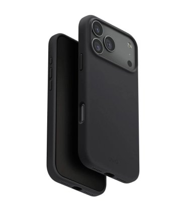 Etui UNIQ Lino Magclick do iPhone 17 Pro Max – szary