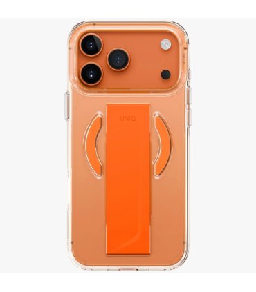 Etui UNIQ Heldro Air Magclick do iPhone 17 Pro Max – pomarańczowe
