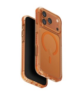 Etui UNIQ Combat Magclick do iPhone 17 Pro Max – pomarańczowe