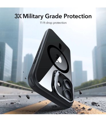 ESR Classic Hybrid Kickstand MagSafe iPhone 17 – czarny