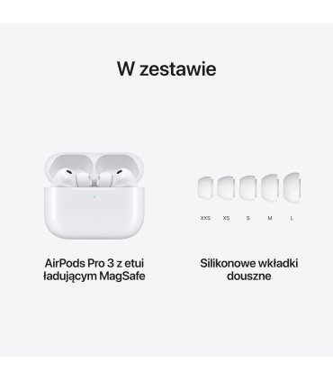 AirPods Pro 3 ANC – precyzyjny dźwięk