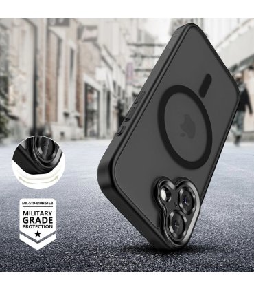 Etui Tech-Protect MagCam MagSafe do iPhone 17 – czarny mat