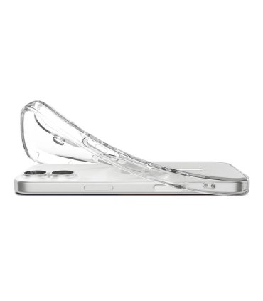 Etui Spigen Liquid Crystal MagSafe do iPhone 17 przezroczysto-białe