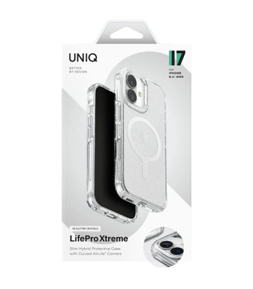 Etui UNIQ LifePro Xtreme Magclick Charging do iPhone 17 – brokatowe