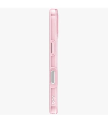 UNIQ Clario Magclick Charging – etui iPhone 17 (różowy)