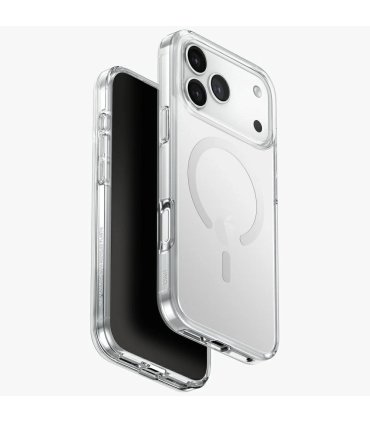 UNIQ Clario Magclick Charging – etui iPhone 17 Pro Max (przezroczysty)
