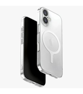 UNIQ Airsuit Magclick Charging – etui iPhone 17 (przezroczysty)