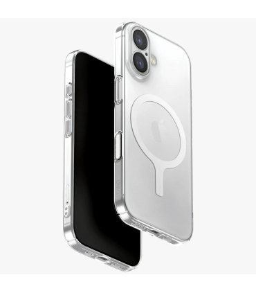 UNIQ Airsuit Magclick Charging – etui iPhone 17 (przezroczysty)