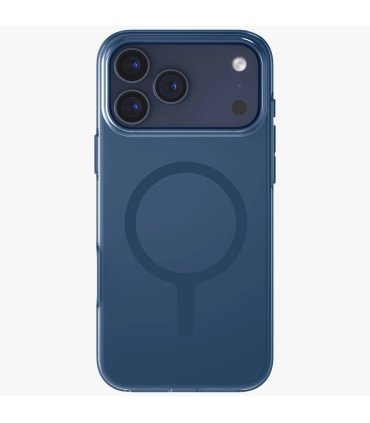 UNIQ Clario Magclick Charging – etui iPhone 17 Pro Max (niebieski)