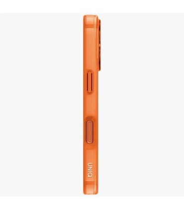 UNIQ Clario Magclick Charging – etui iPhone 17 Pro Max (pomarańczowy)