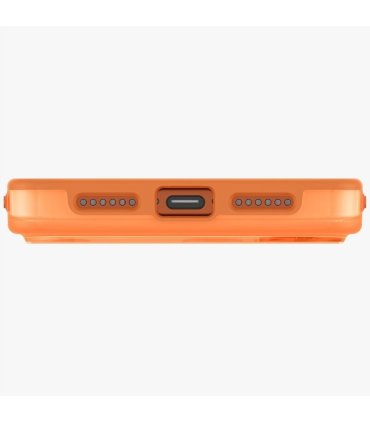 UNIQ Clario Magclick Charging – etui iPhone 17 Pro Max (pomarańczowy)
