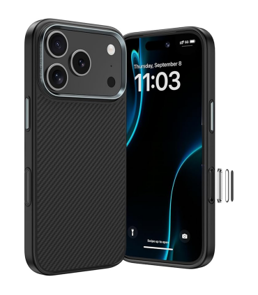 Benks Magnetic Armor Pro Kevlar 600D – etui iPhone 17 Pro Max (czarny)