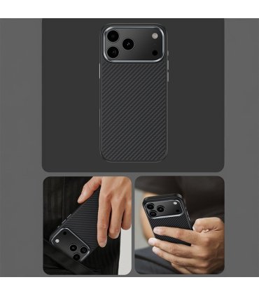 Benks Magnetic Armor Pro Kevlar 600D – etui iPhone 17 Pro Max (czarny)