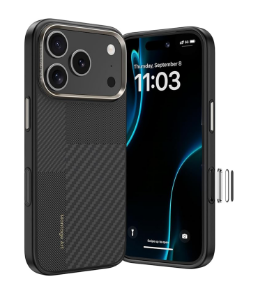 Benks Montage Magnetic Armor Pro Kevlar 600D+1500D – etui iPhone 17 Pro Max (czarny)