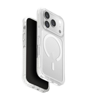 Etui UNIQ Combat do iPhone 17 Pro z Magclick Charging białe