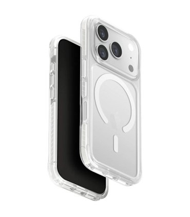 Etui UNIQ Combat do iPhone 17 Pro z Magclick Charging białe