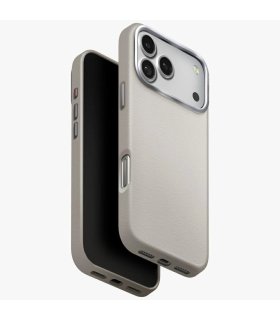 Etui UNIQ Lyden do iPhone 17 Pro Max z Magclick Charging szare