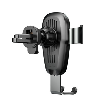 Baseus WXYL-B0A Czarny Bezprzewodowy Ładowarka do Kratki Nawiewu