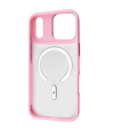 Etui Proove Clear Essence do iPhone 17 Pro Pink z pierścieniem magnetycznym