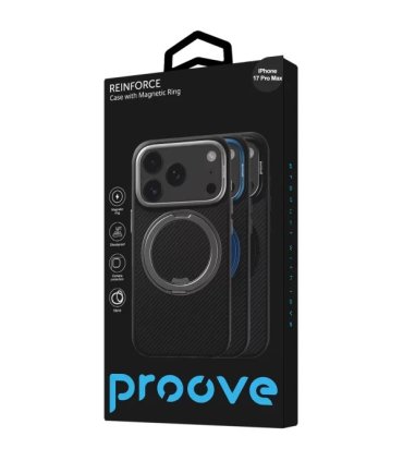 Etui Proove Reinforce do iPhone 17 Air z pierścieniem magnetycznym