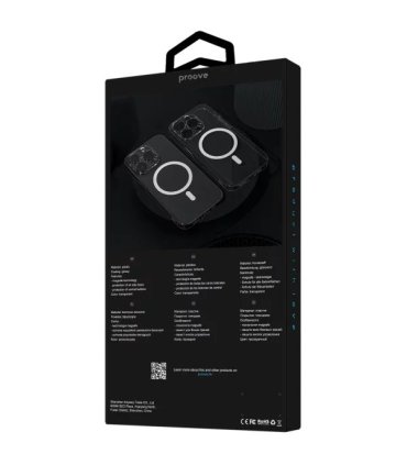 Etui Proove Crystal Case do iPhone 17 z pierścieniem magnetycznym