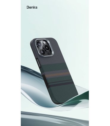 Etui Benks Magnetic Armor Pro Aurora Kevlar 600D do iPhone 16 Pro Max