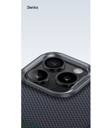 Etui Benks Magnetic Armor Pro Aurora Kevlar 600D do iPhone 16 Pro Max