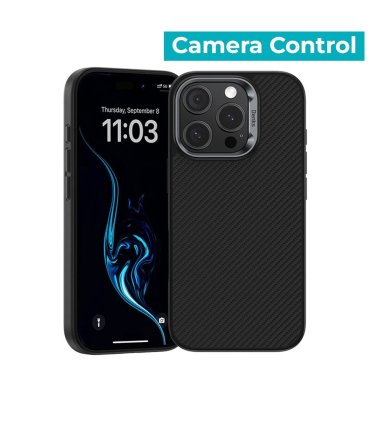 Etui Benks Magnetic Armor Pro Kevlar Metal Frame do iPhone 16 Pro Max czarne