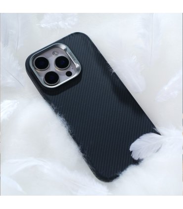 Etui Benks Magnetic Armor Pro Kevlar Metal Frame do iPhone 16 Pro Max czarne