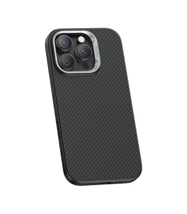 Etui Benks Magnetic Armor Pro Kevlar Metal Frame do iPhone 16 Pro Max czarne