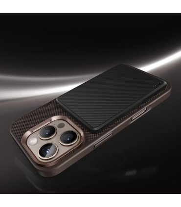 Etui Benks Magnetic Armor Lite Kevlar 600D do iPhone 16 Pro Max złote