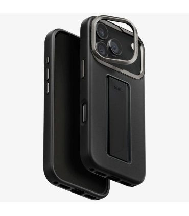 Etui UNIQ Heldro Pro do iPhone 17 Pro z Magclick Charging czarne