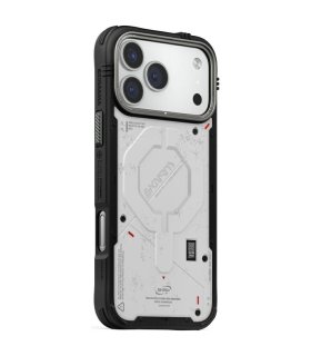 Etui Skinarma Vigor MagSafe do iPhone 17 Pro Max jasnoszary